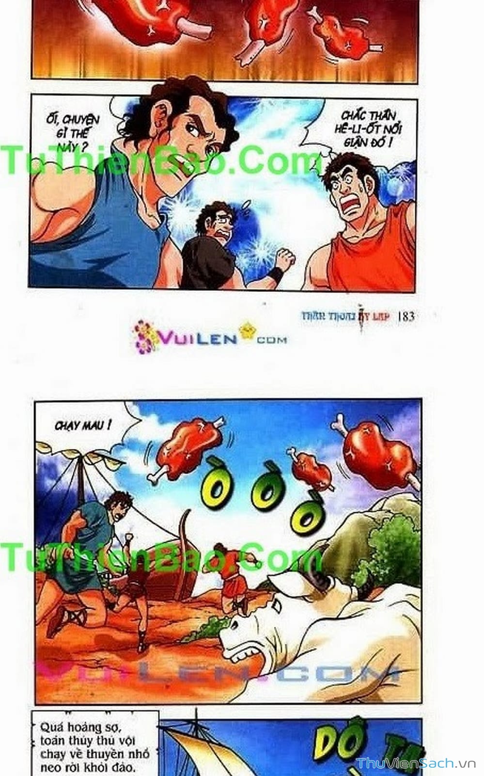 Truyện Tranh Thần Thoại Hy Lạp - Nguồn Gốc Các Vị Thần trang 3