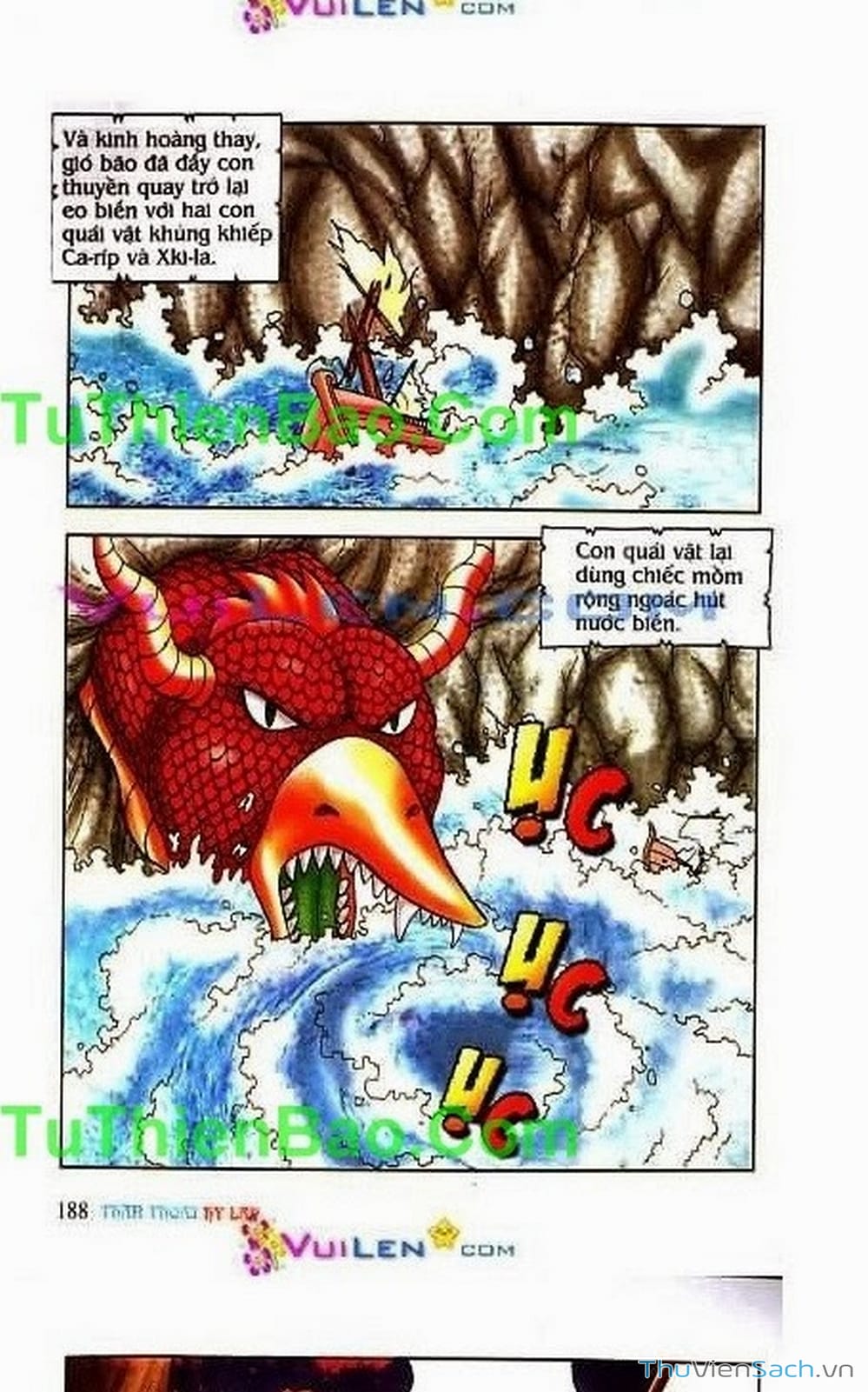 Truyện Tranh Thần Thoại Hy Lạp - Nguồn Gốc Các Vị Thần trang 3