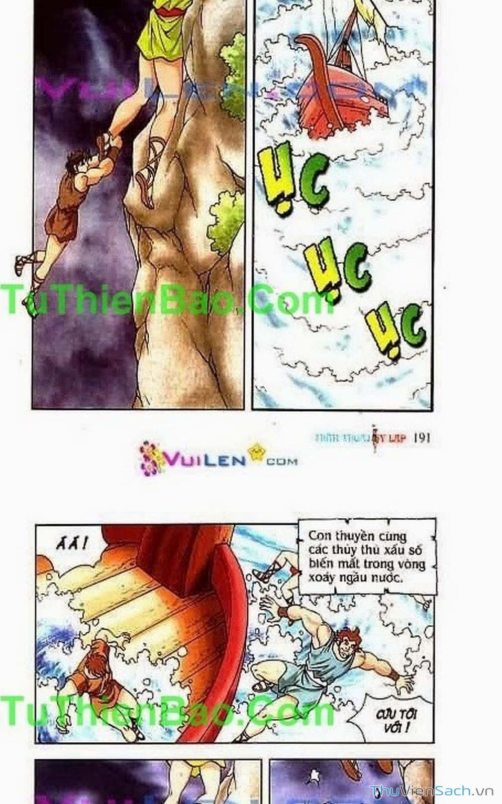 Truyện Tranh Thần Thoại Hy Lạp - Nguồn Gốc Các Vị Thần trang 3