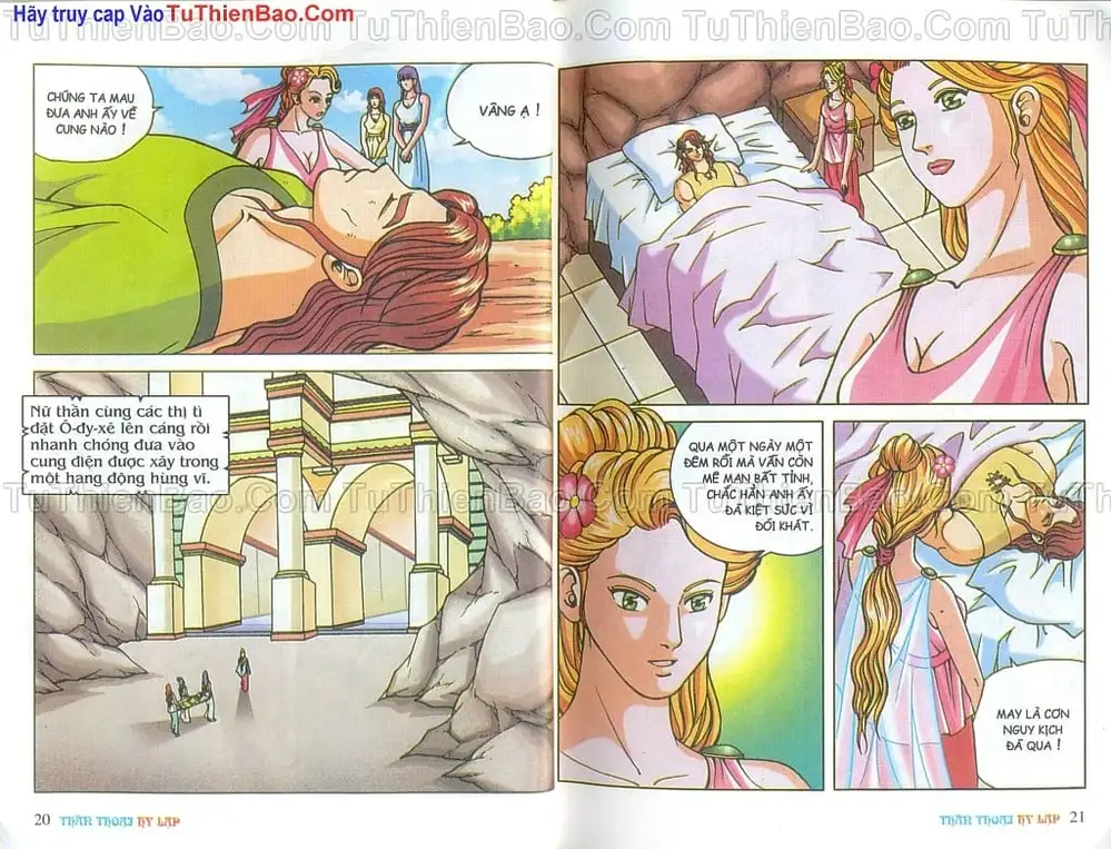 Truyện Tranh Thần Thoại Hy Lạp - Nguồn Gốc Các Vị Thần trang 3