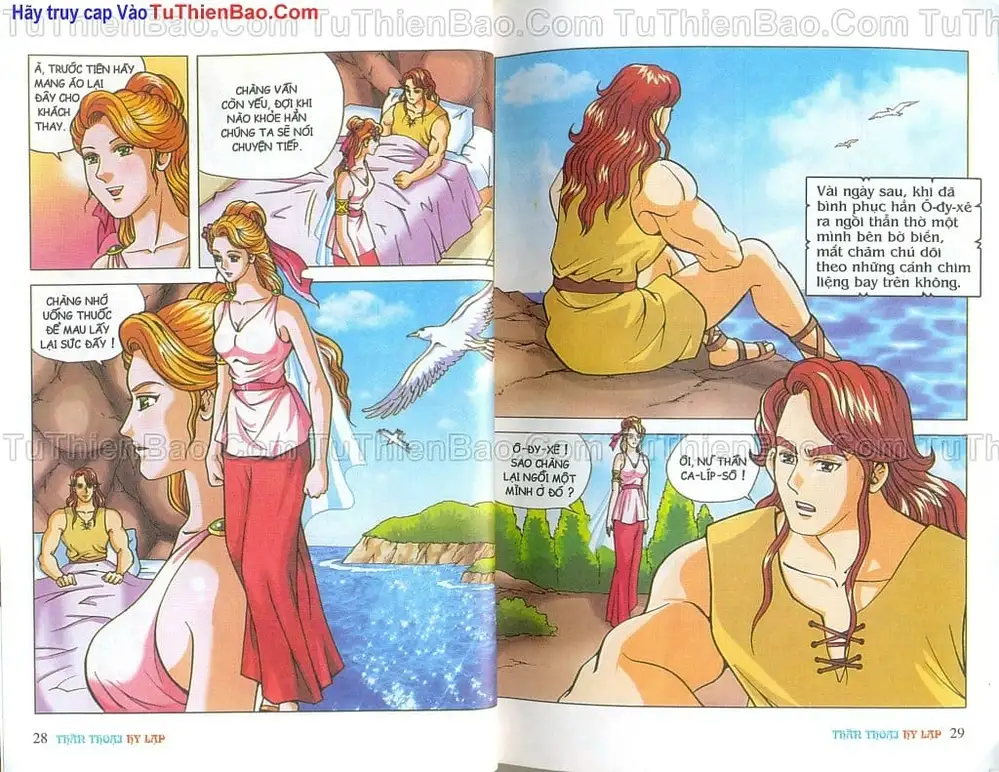 Truyện Tranh Thần Thoại Hy Lạp - Nguồn Gốc Các Vị Thần trang 3