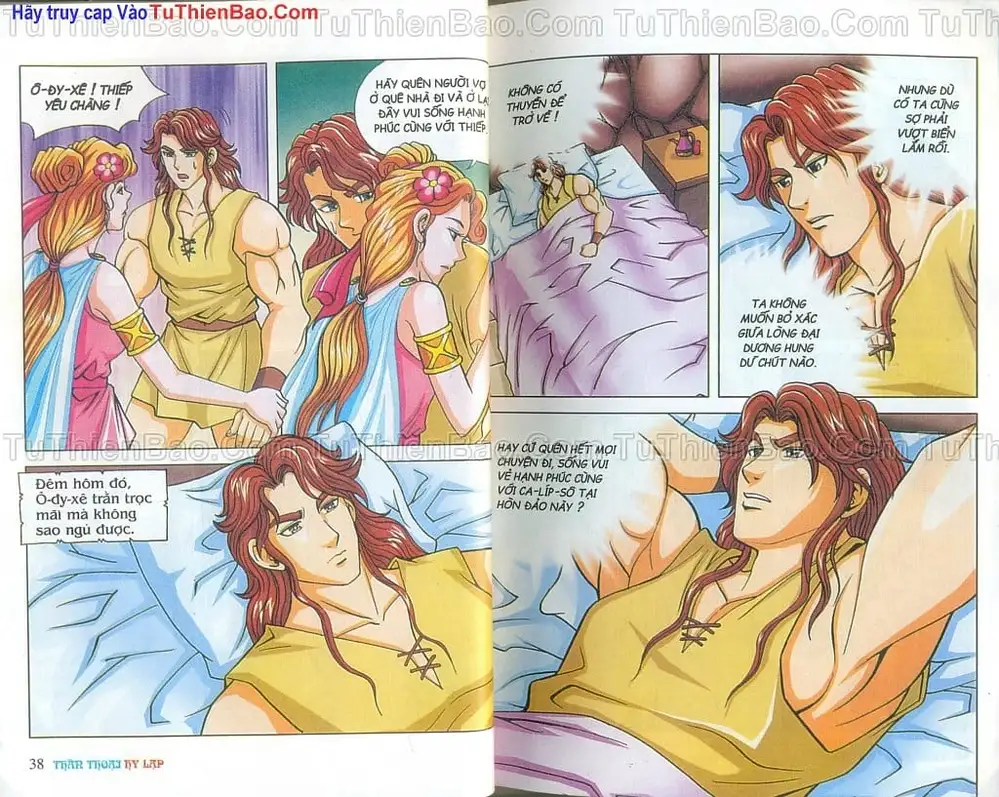 Truyện Tranh Thần Thoại Hy Lạp - Nguồn Gốc Các Vị Thần trang 3