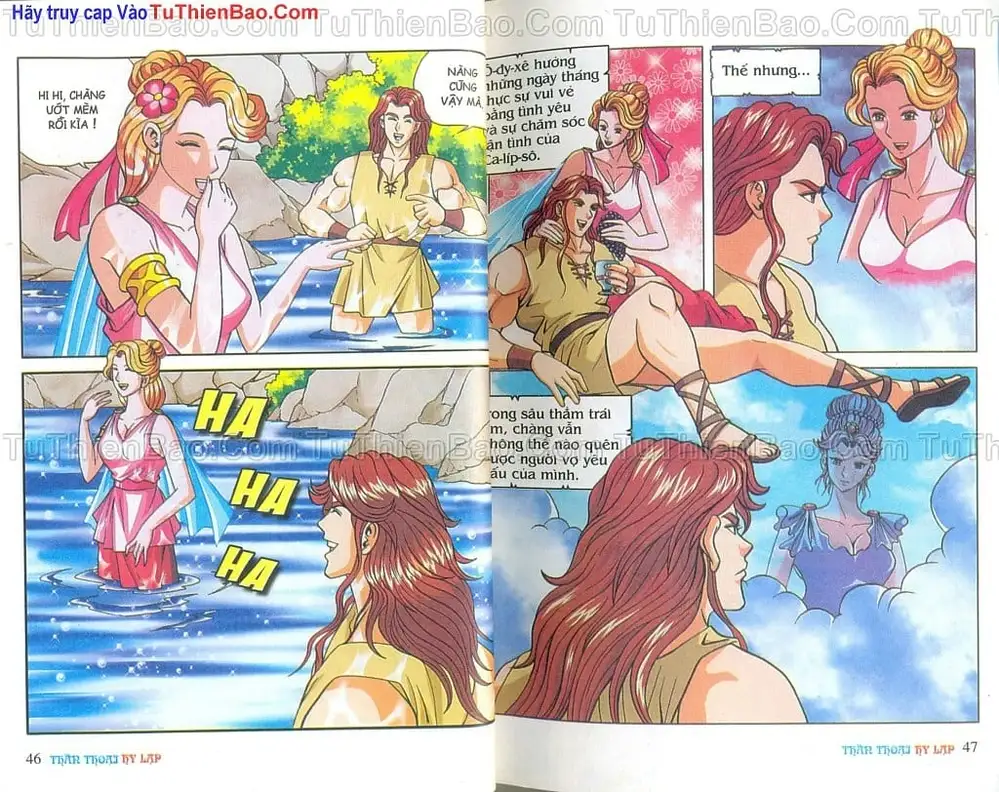 Truyện Tranh Thần Thoại Hy Lạp - Nguồn Gốc Các Vị Thần trang 3