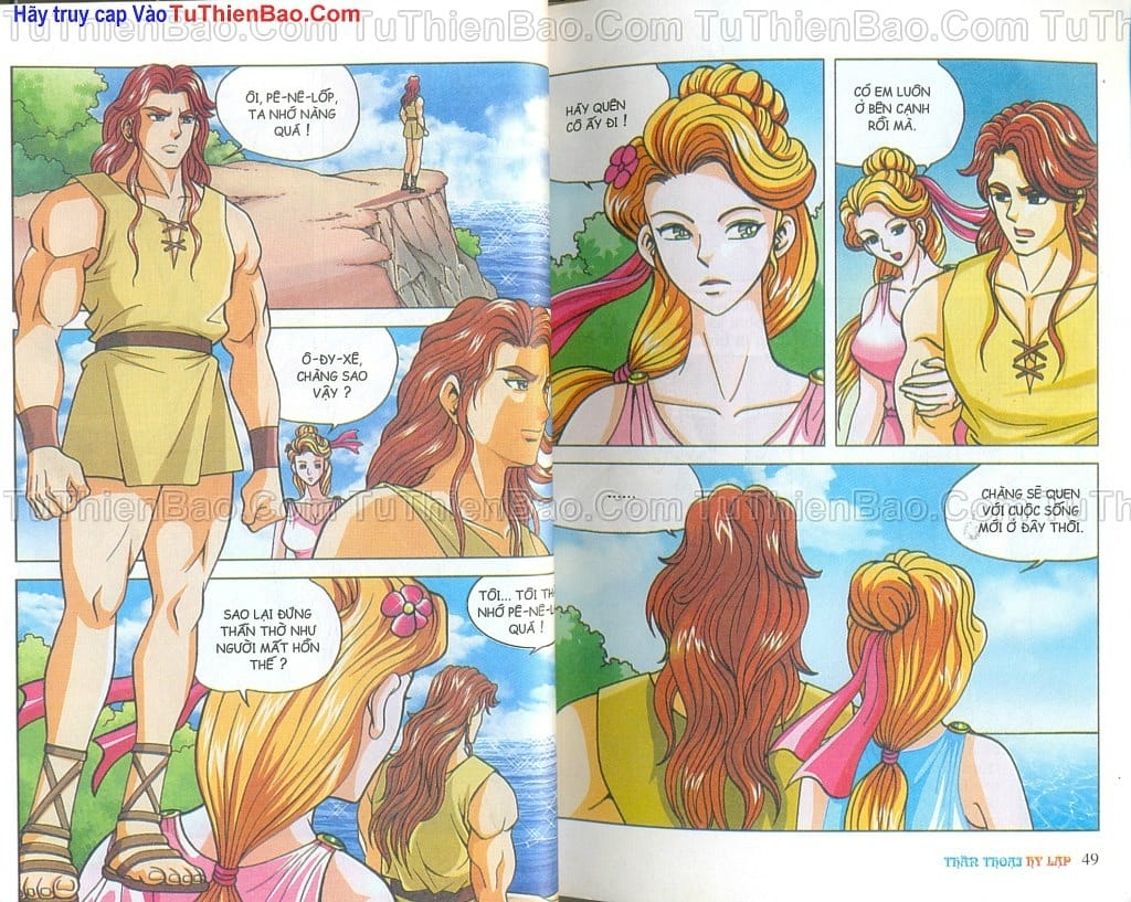 Truyện Tranh Thần Thoại Hy Lạp - Nguồn Gốc Các Vị Thần trang 3