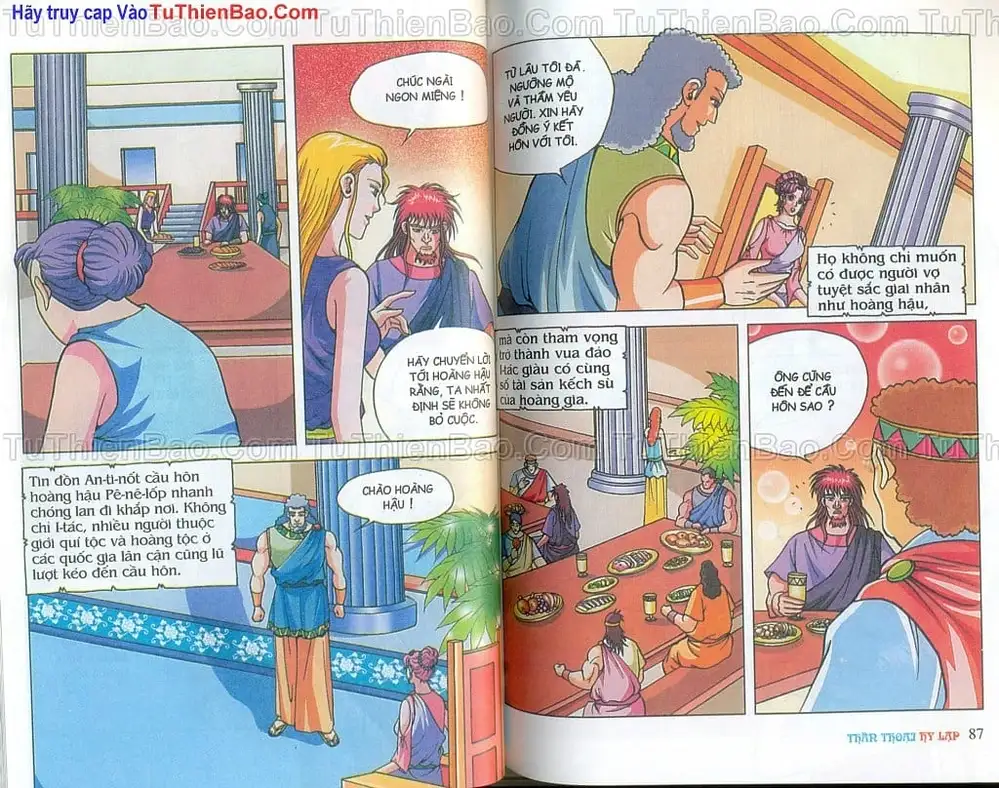 Truyện Tranh Thần Thoại Hy Lạp - Nguồn Gốc Các Vị Thần trang 3