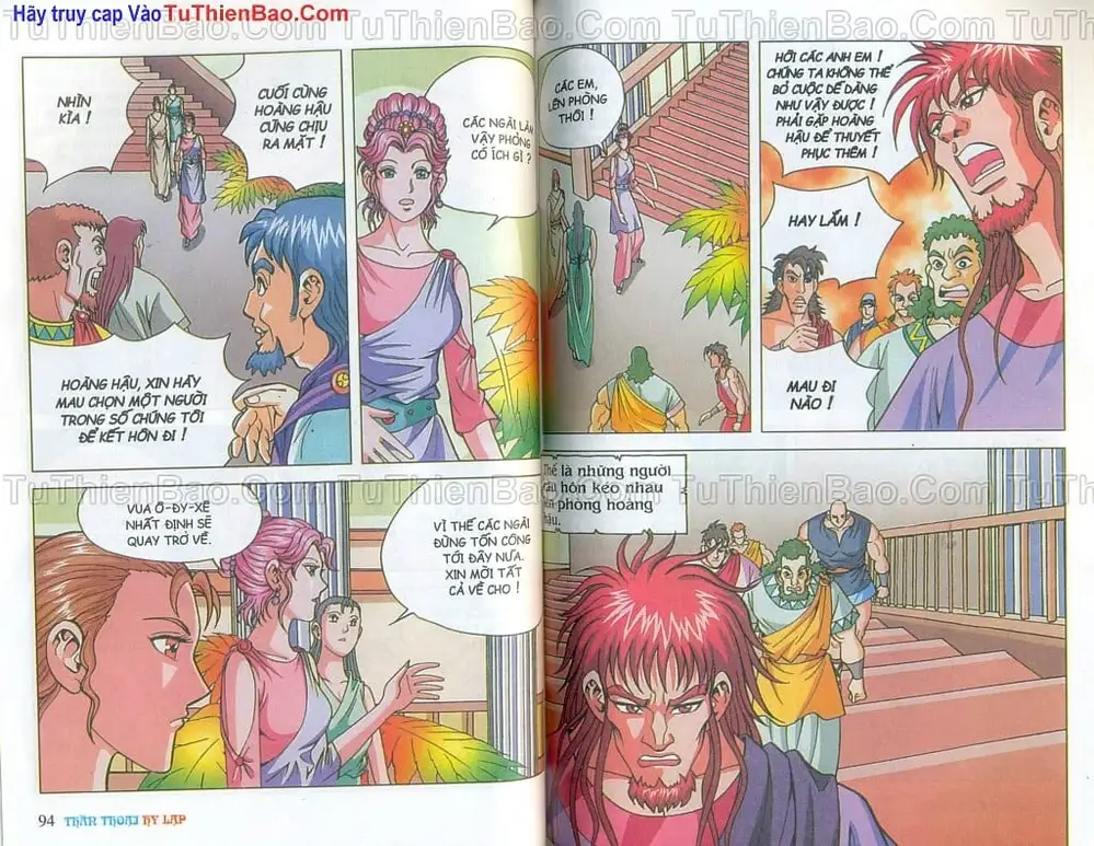 Truyện Tranh Thần Thoại Hy Lạp - Nguồn Gốc Các Vị Thần trang 3