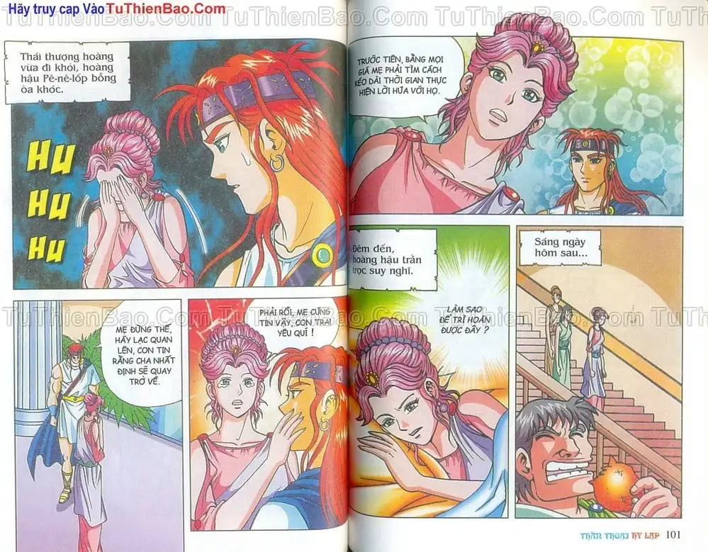 Truyện Tranh Thần Thoại Hy Lạp - Nguồn Gốc Các Vị Thần trang 3