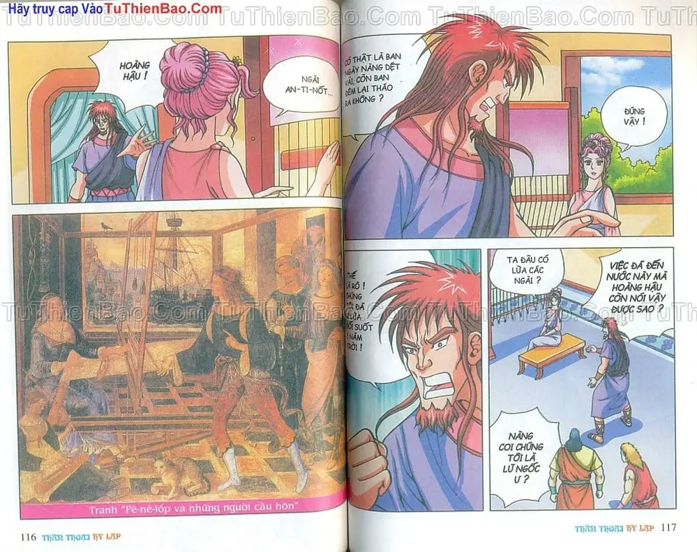 Truyện Tranh Thần Thoại Hy Lạp - Nguồn Gốc Các Vị Thần trang 3