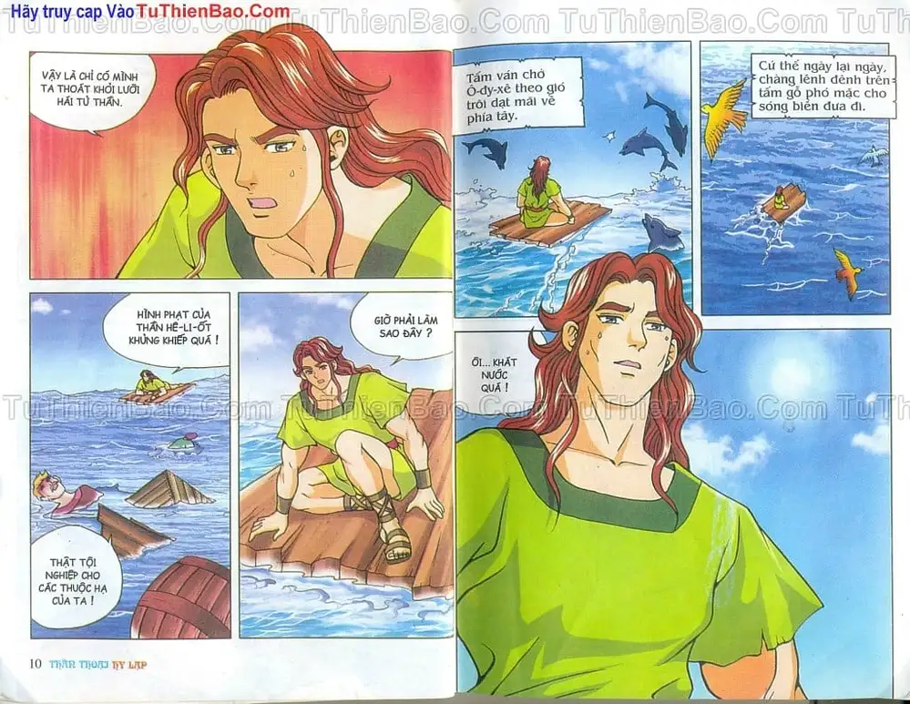 Truyện Tranh Thần Thoại Hy Lạp - Nguồn Gốc Các Vị Thần trang 3