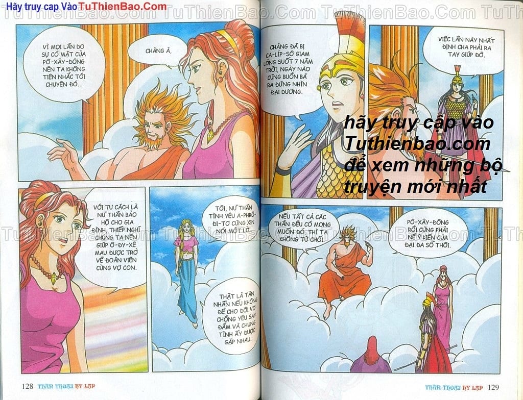 Truyện Tranh Thần Thoại Hy Lạp - Nguồn Gốc Các Vị Thần trang 3