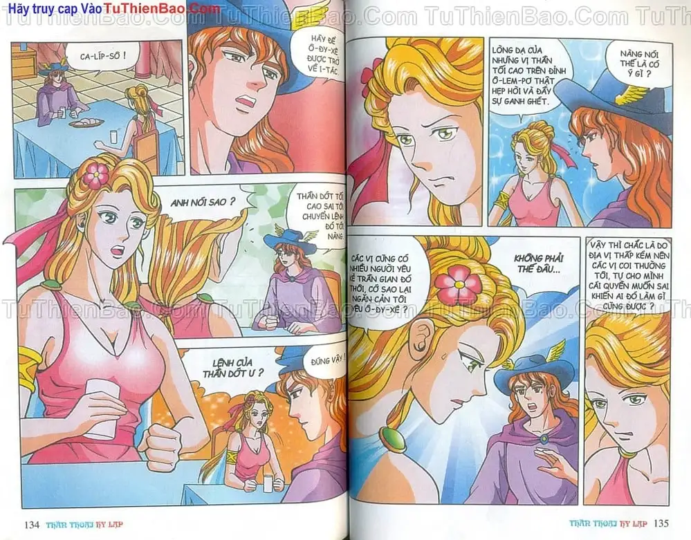 Truyện Tranh Thần Thoại Hy Lạp - Nguồn Gốc Các Vị Thần trang 3