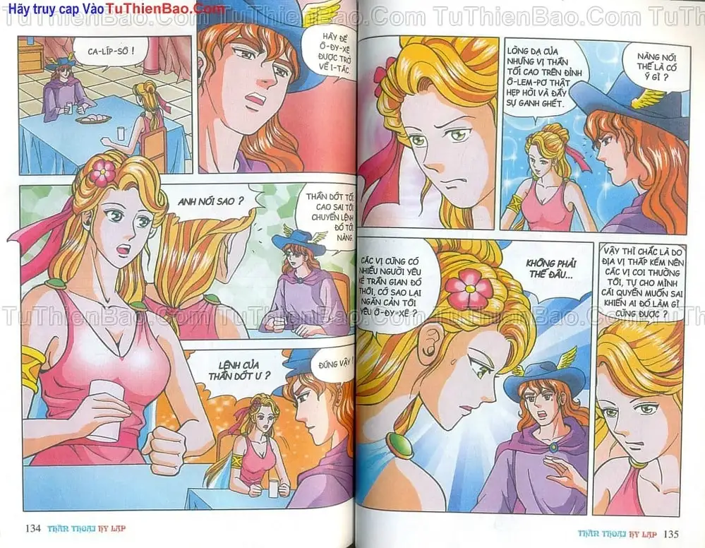 Truyện Tranh Thần Thoại Hy Lạp - Nguồn Gốc Các Vị Thần trang 3