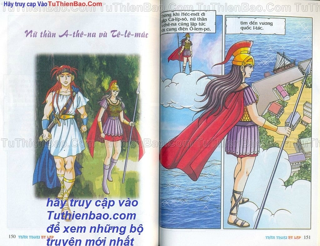 Truyện Tranh Thần Thoại Hy Lạp - Nguồn Gốc Các Vị Thần trang 3