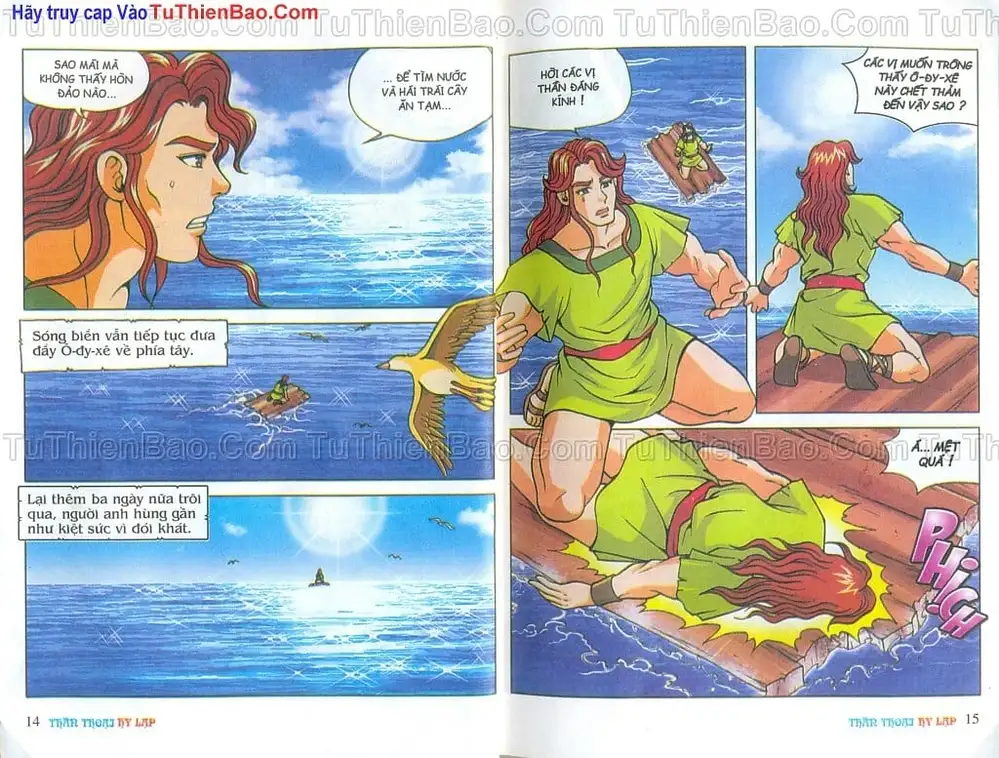 Truyện Tranh Thần Thoại Hy Lạp - Nguồn Gốc Các Vị Thần trang 3