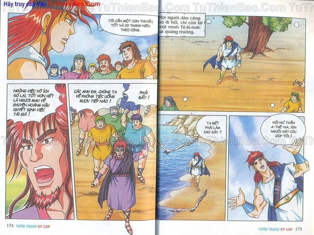 Truyện Tranh Thần Thoại Hy Lạp - Nguồn Gốc Các Vị Thần trang 3