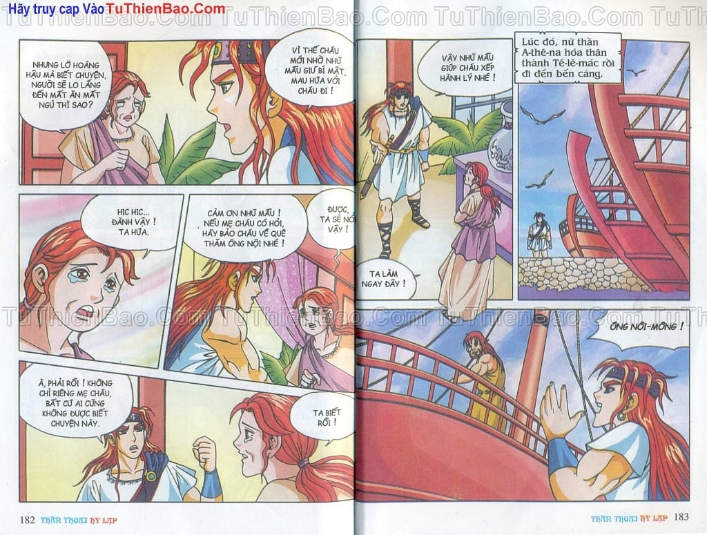 Truyện Tranh Thần Thoại Hy Lạp - Nguồn Gốc Các Vị Thần trang 3