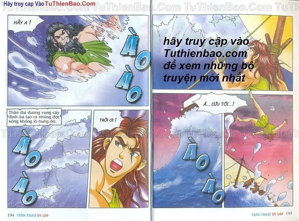 Truyện Tranh Thần Thoại Hy Lạp - Nguồn Gốc Các Vị Thần trang 3