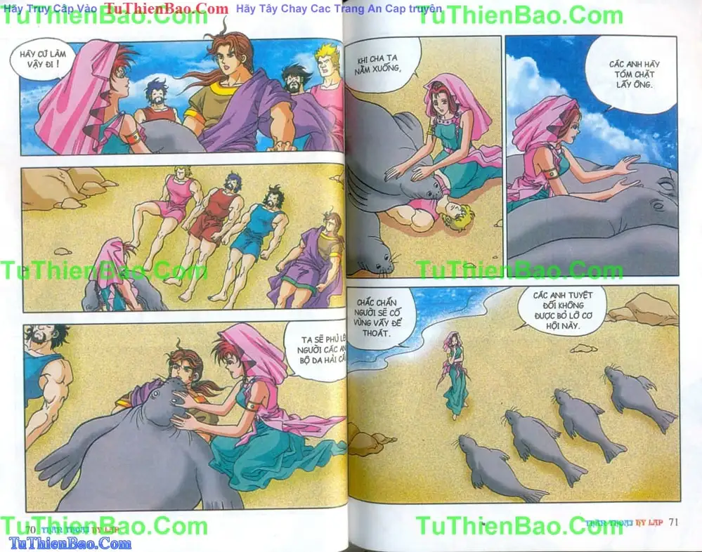 Truyện Tranh Thần Thoại Hy Lạp - Nguồn Gốc Các Vị Thần trang 3