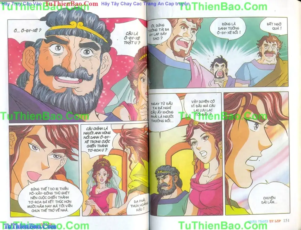 Truyện Tranh Thần Thoại Hy Lạp - Nguồn Gốc Các Vị Thần trang 3