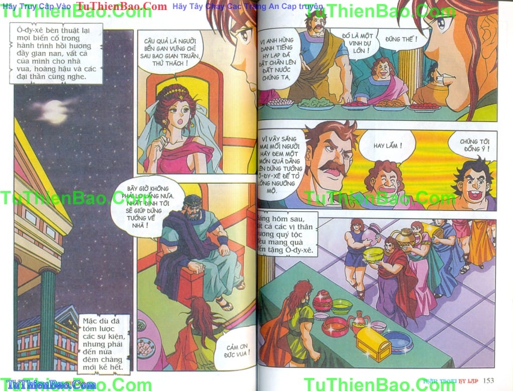 Truyện Tranh Thần Thoại Hy Lạp - Nguồn Gốc Các Vị Thần trang 3