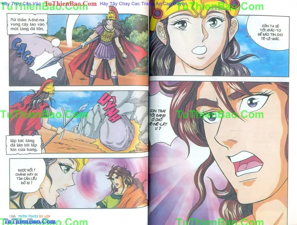 Truyện Tranh Thần Thoại Hy Lạp - Nguồn Gốc Các Vị Thần trang 3