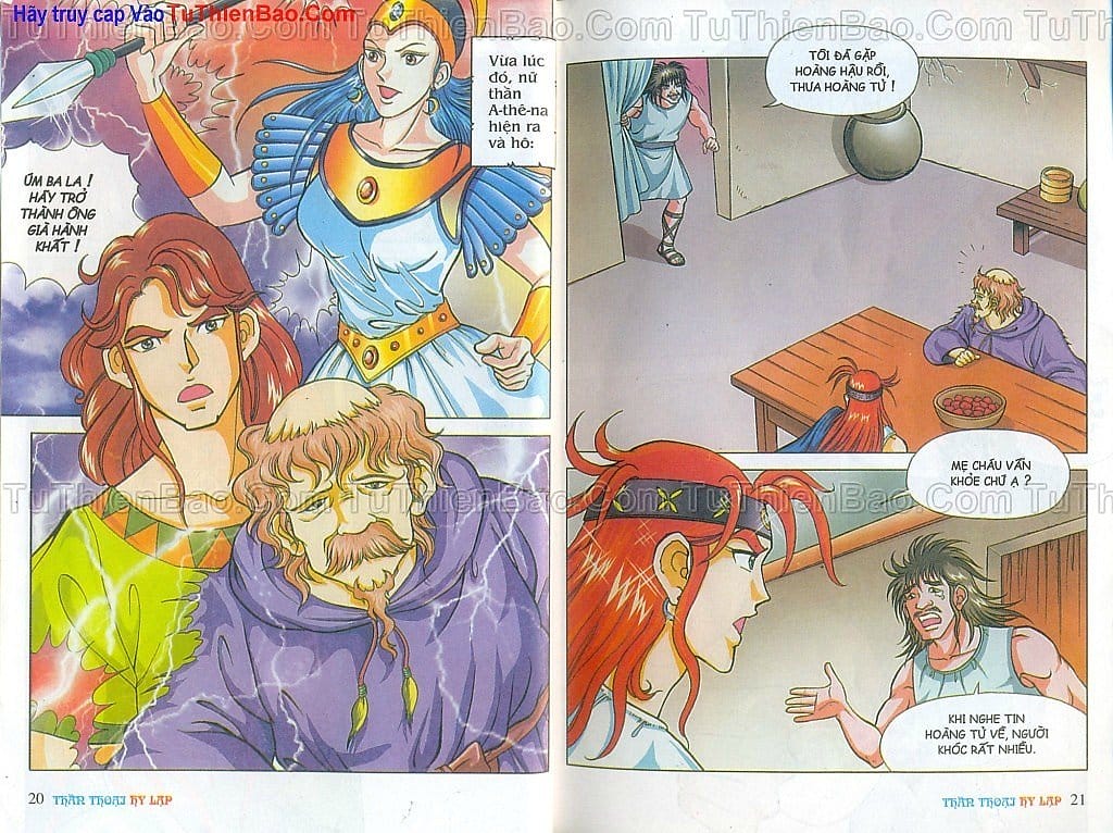 Truyện Tranh Thần Thoại Hy Lạp - Nguồn Gốc Các Vị Thần trang 3