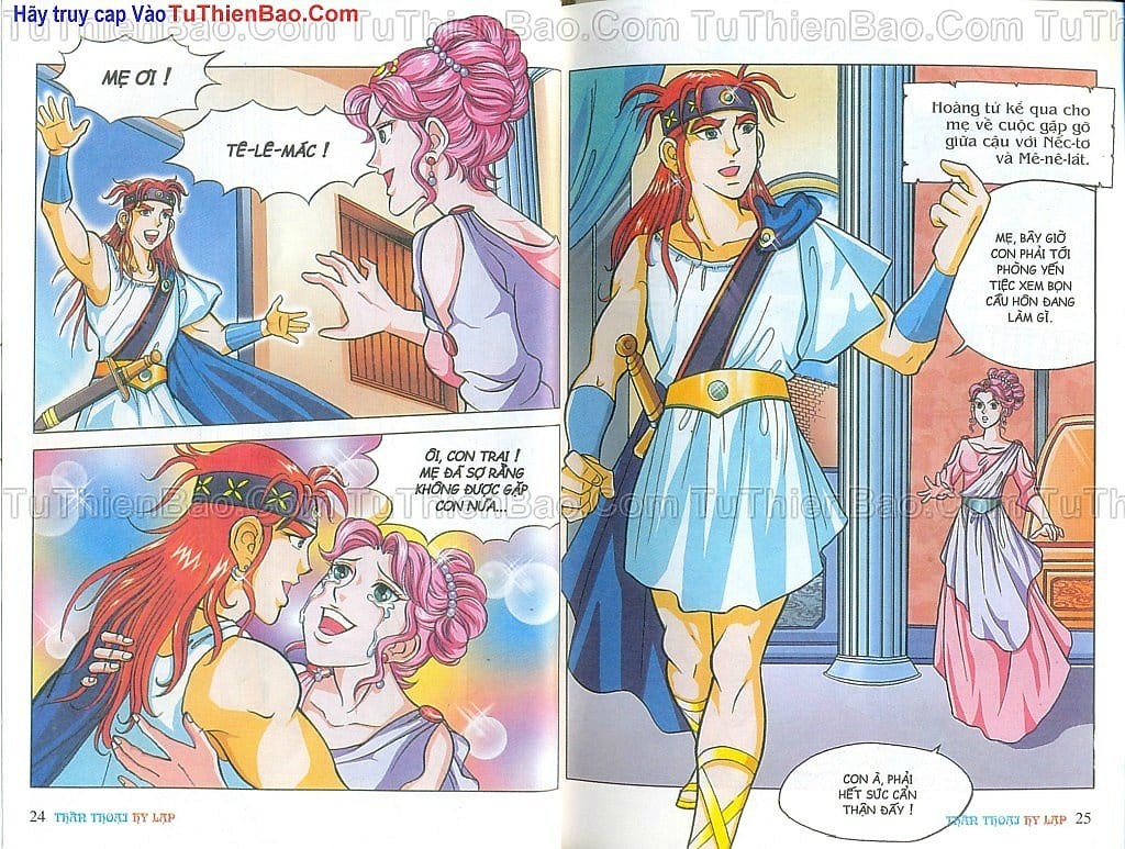 Truyện Tranh Thần Thoại Hy Lạp - Nguồn Gốc Các Vị Thần trang 3