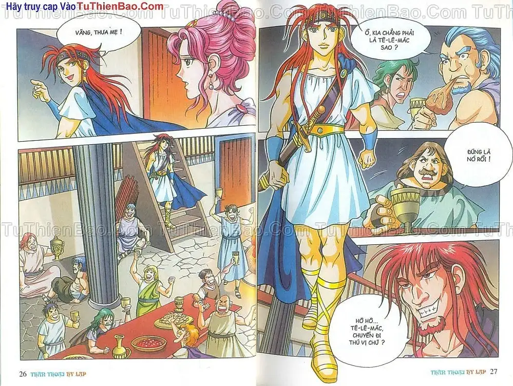 Truyện Tranh Thần Thoại Hy Lạp - Nguồn Gốc Các Vị Thần trang 3