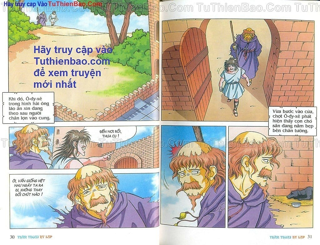 Truyện Tranh Thần Thoại Hy Lạp - Nguồn Gốc Các Vị Thần trang 3