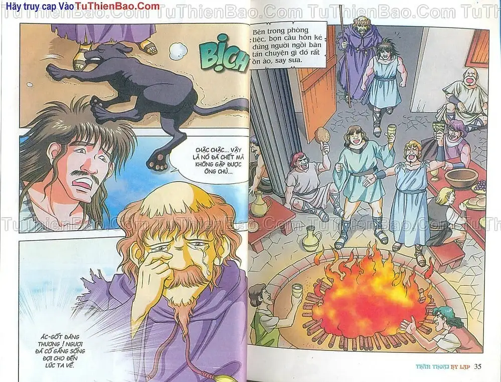 Truyện Tranh Thần Thoại Hy Lạp - Nguồn Gốc Các Vị Thần trang 3