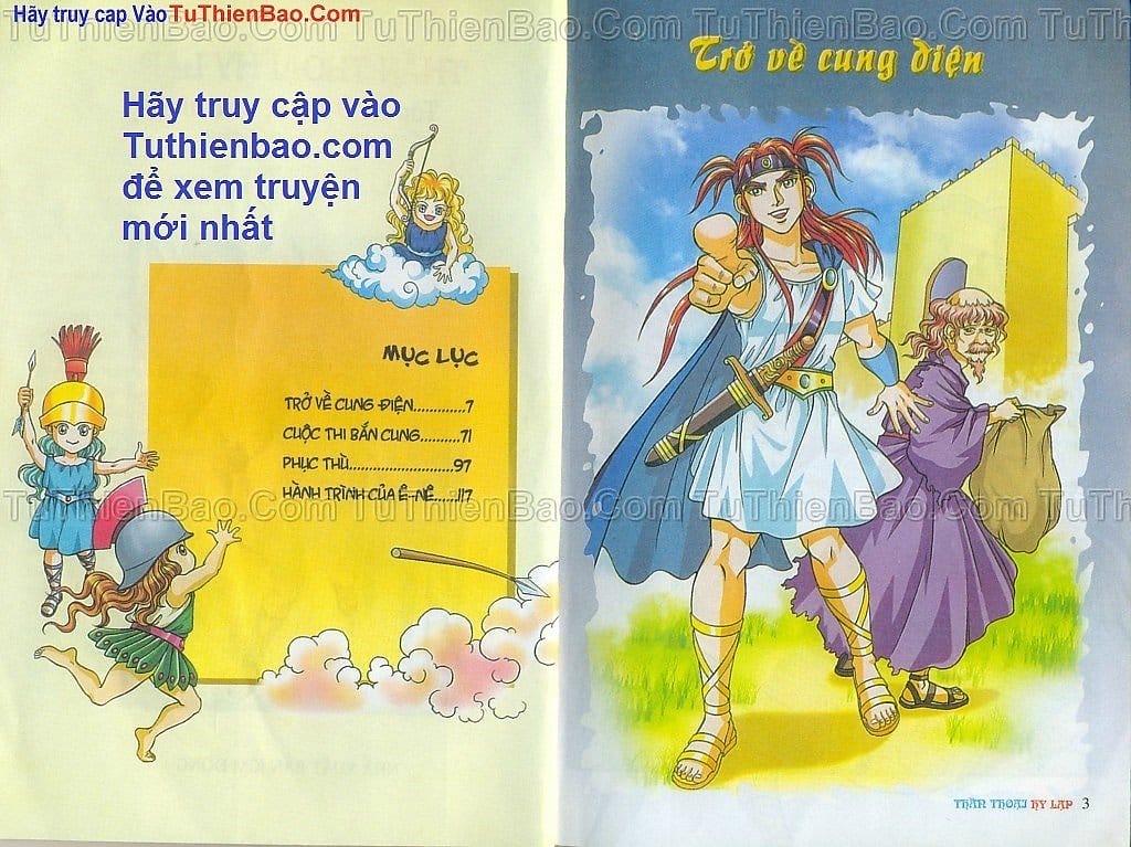 Truyện Tranh Thần Thoại Hy Lạp - Nguồn Gốc Các Vị Thần trang 3