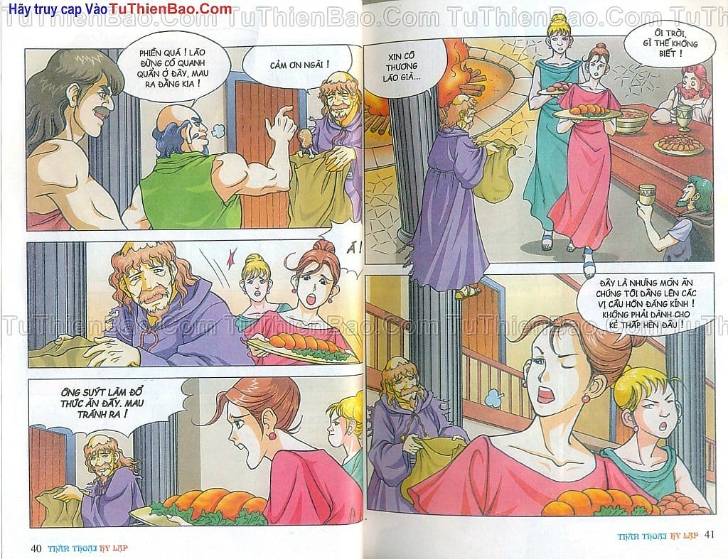 Truyện Tranh Thần Thoại Hy Lạp - Nguồn Gốc Các Vị Thần trang 3