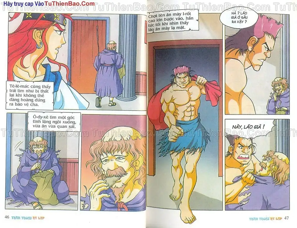 Truyện Tranh Thần Thoại Hy Lạp - Nguồn Gốc Các Vị Thần trang 3