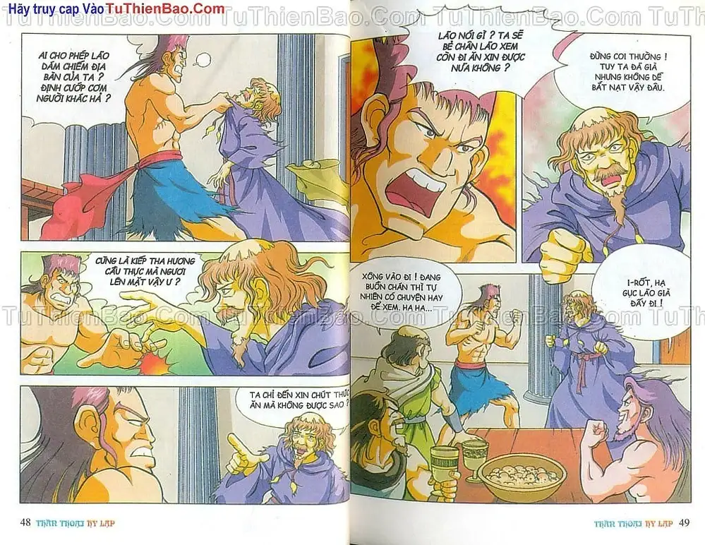 Truyện Tranh Thần Thoại Hy Lạp - Nguồn Gốc Các Vị Thần trang 3