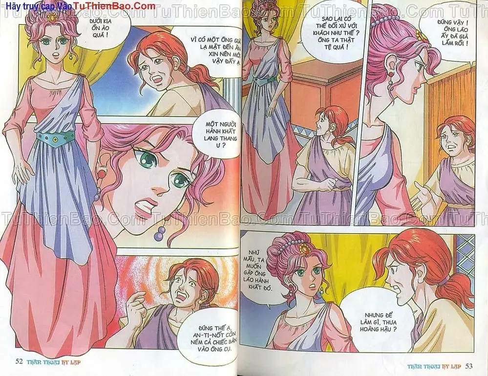 Truyện Tranh Thần Thoại Hy Lạp - Nguồn Gốc Các Vị Thần trang 3