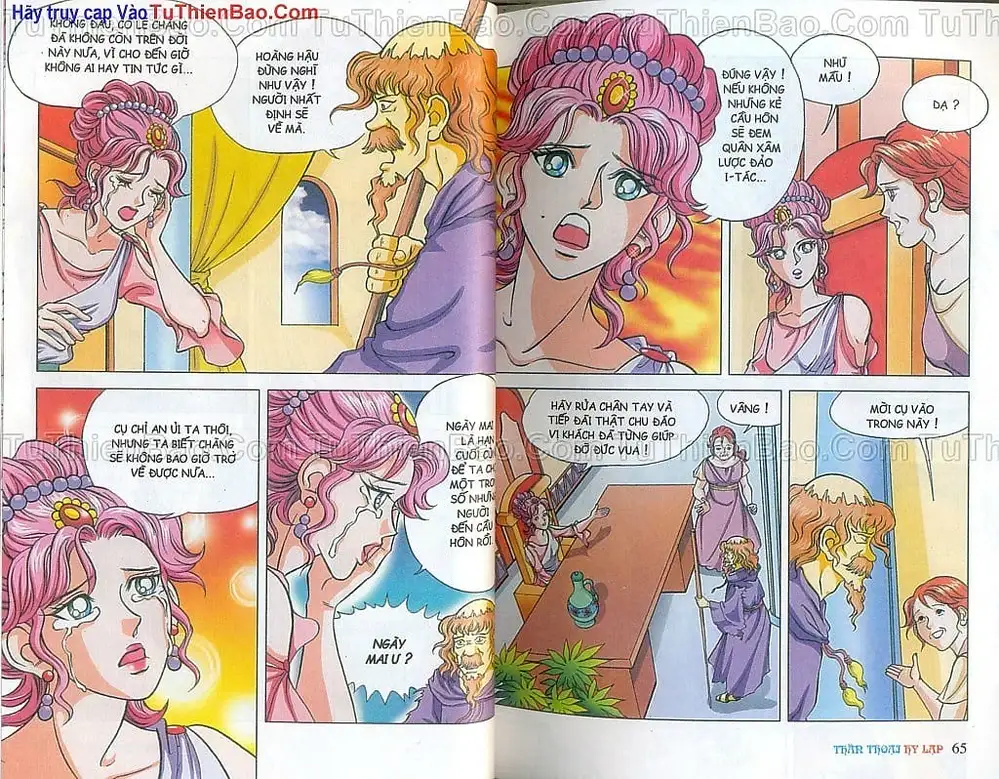 Truyện Tranh Thần Thoại Hy Lạp - Nguồn Gốc Các Vị Thần trang 3