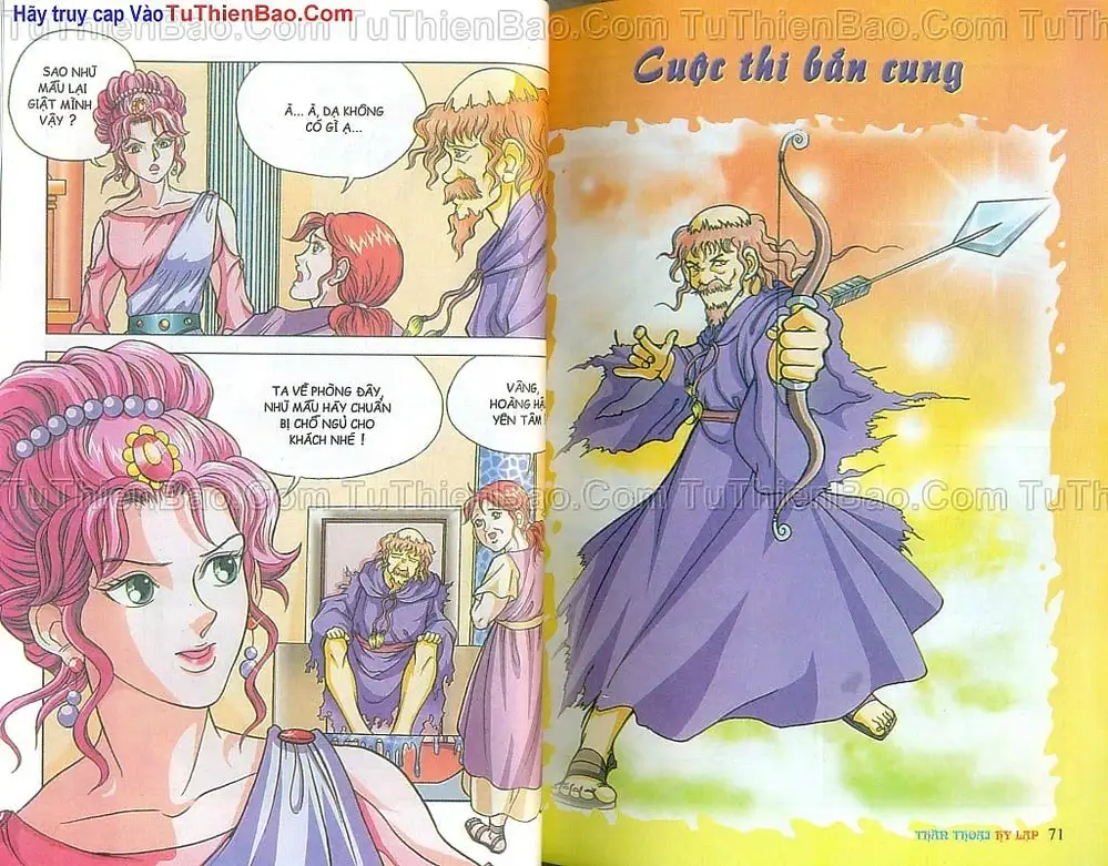 Truyện Tranh Thần Thoại Hy Lạp - Nguồn Gốc Các Vị Thần trang 3