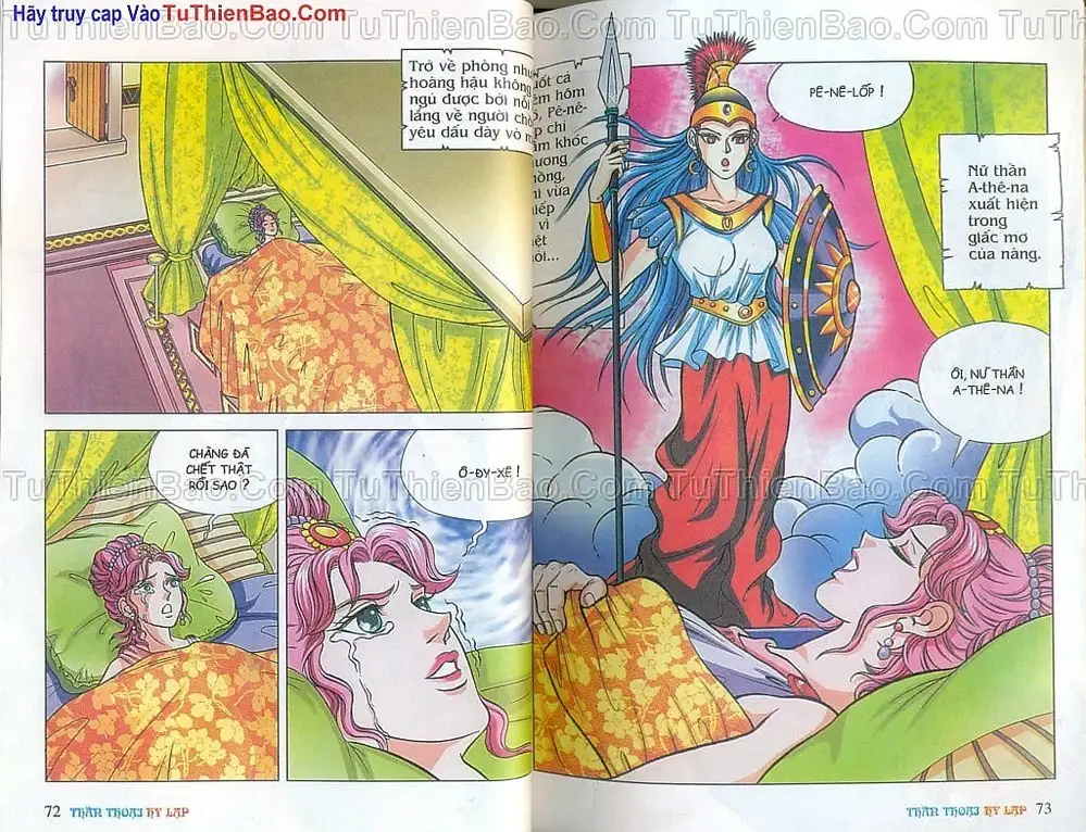 Truyện Tranh Thần Thoại Hy Lạp - Nguồn Gốc Các Vị Thần trang 3