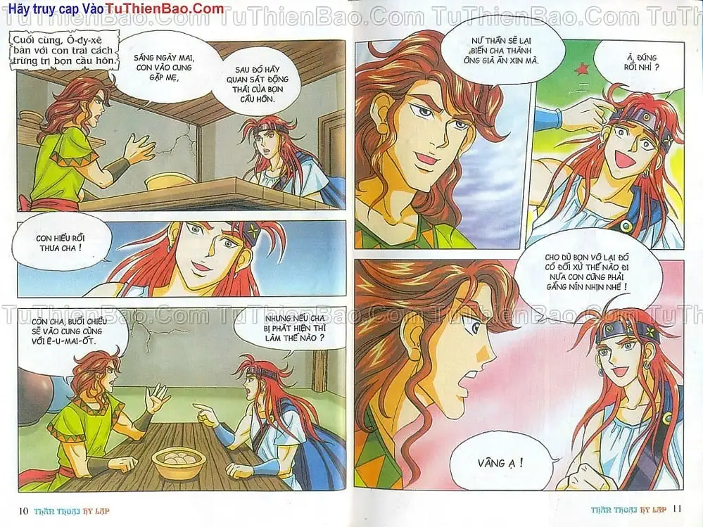 Truyện Tranh Thần Thoại Hy Lạp - Nguồn Gốc Các Vị Thần trang 3