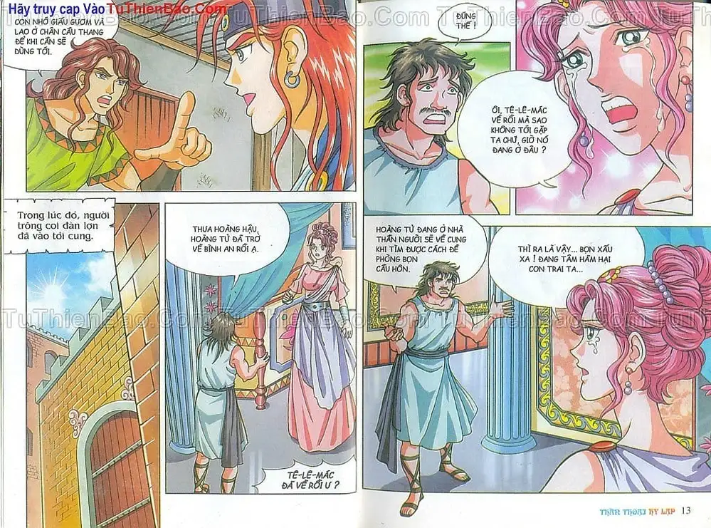 Truyện Tranh Thần Thoại Hy Lạp - Nguồn Gốc Các Vị Thần trang 3