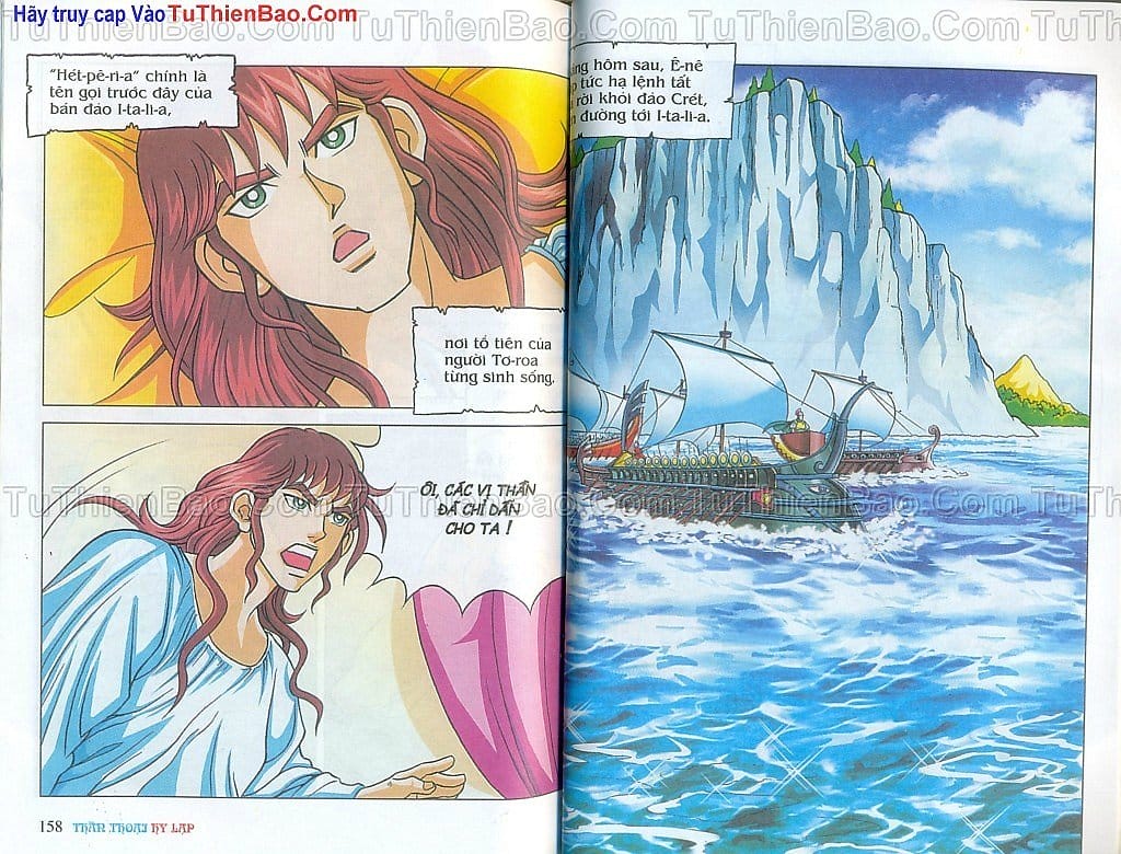 Truyện Tranh Thần Thoại Hy Lạp - Nguồn Gốc Các Vị Thần trang 3