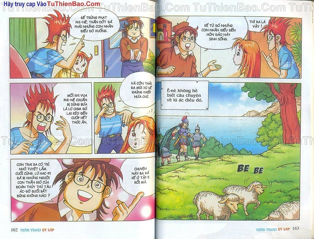 Truyện Tranh Thần Thoại Hy Lạp - Nguồn Gốc Các Vị Thần trang 3