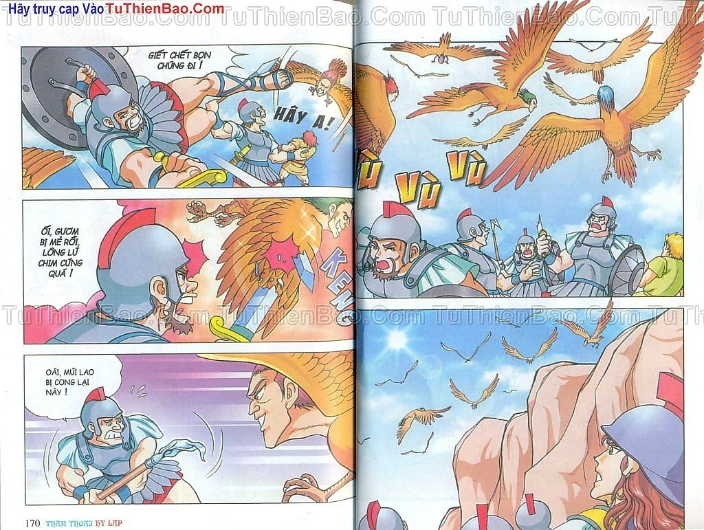 Truyện Tranh Thần Thoại Hy Lạp - Nguồn Gốc Các Vị Thần trang 3