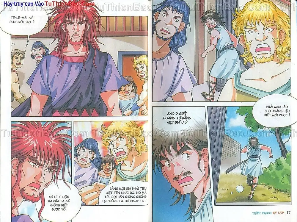 Truyện Tranh Thần Thoại Hy Lạp - Nguồn Gốc Các Vị Thần trang 3