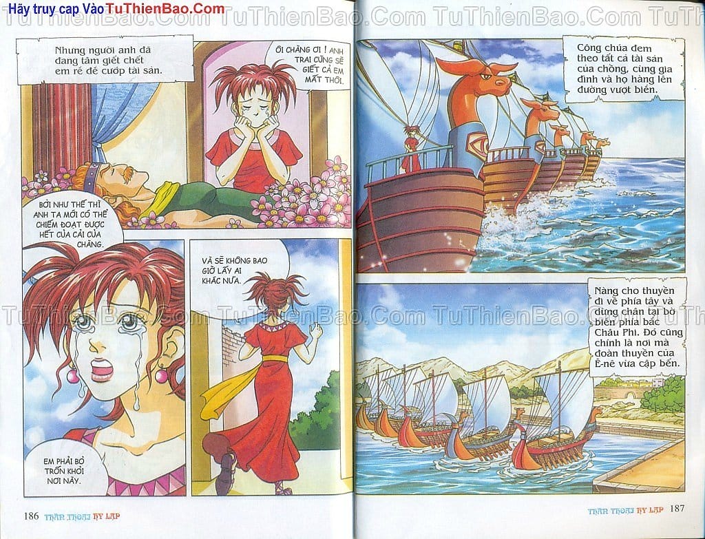 Truyện Tranh Thần Thoại Hy Lạp - Nguồn Gốc Các Vị Thần trang 3