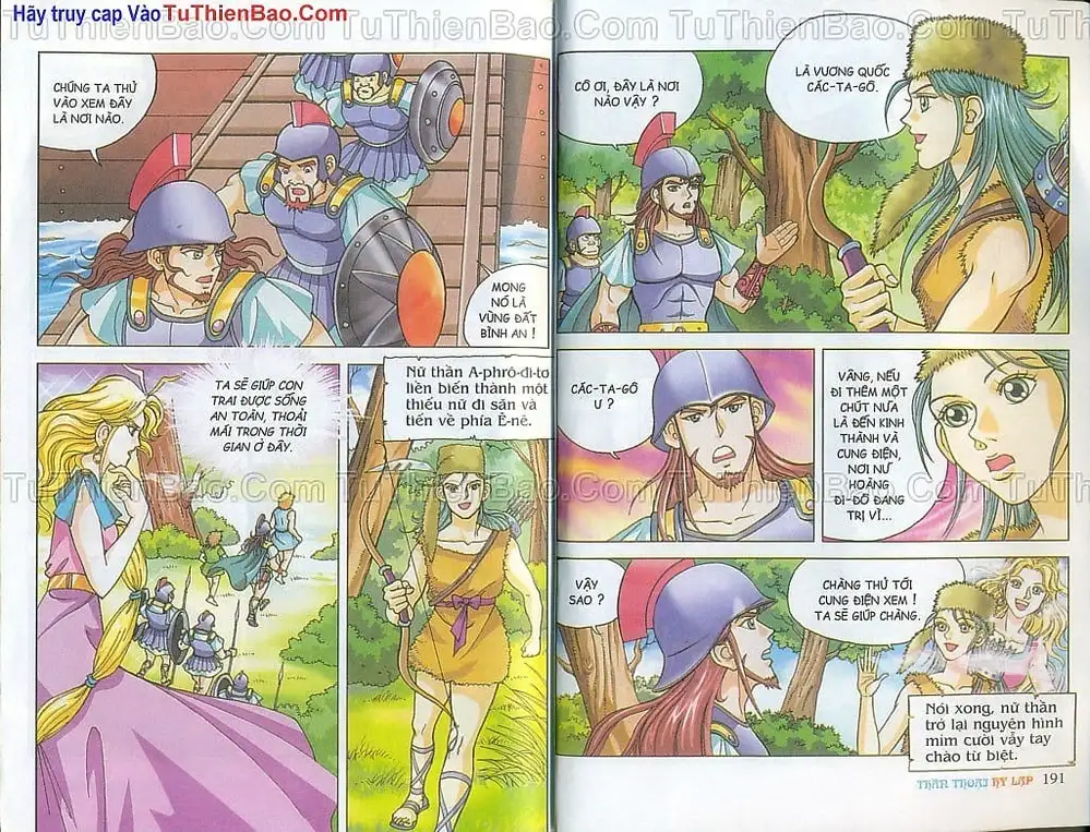 Truyện Tranh Thần Thoại Hy Lạp - Nguồn Gốc Các Vị Thần trang 3