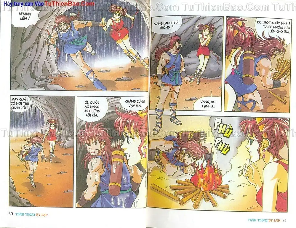 Truyện Tranh Thần Thoại Hy Lạp - Nguồn Gốc Các Vị Thần trang 3