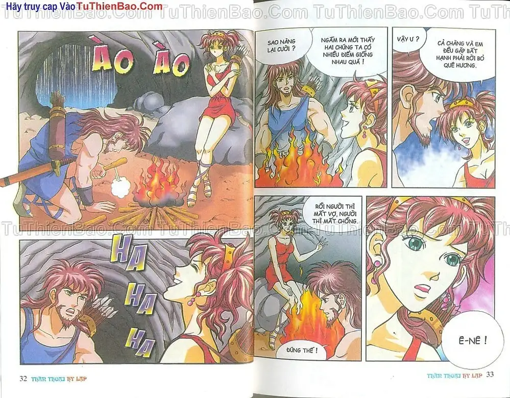 Truyện Tranh Thần Thoại Hy Lạp - Nguồn Gốc Các Vị Thần trang 3