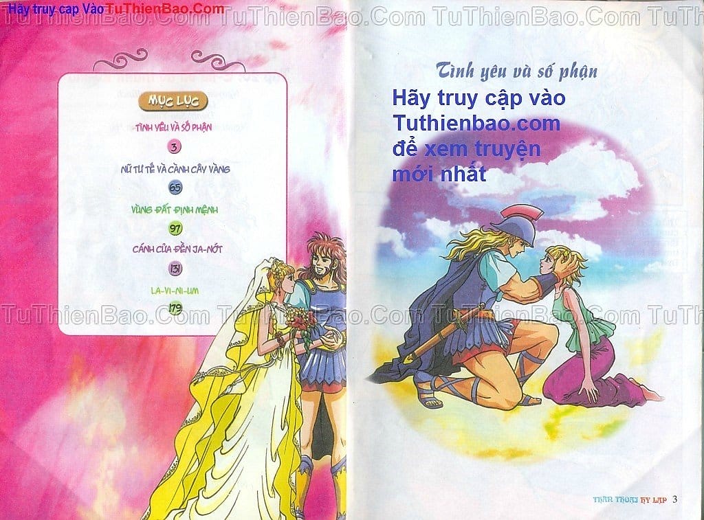 Truyện Tranh Thần Thoại Hy Lạp - Nguồn Gốc Các Vị Thần trang 3