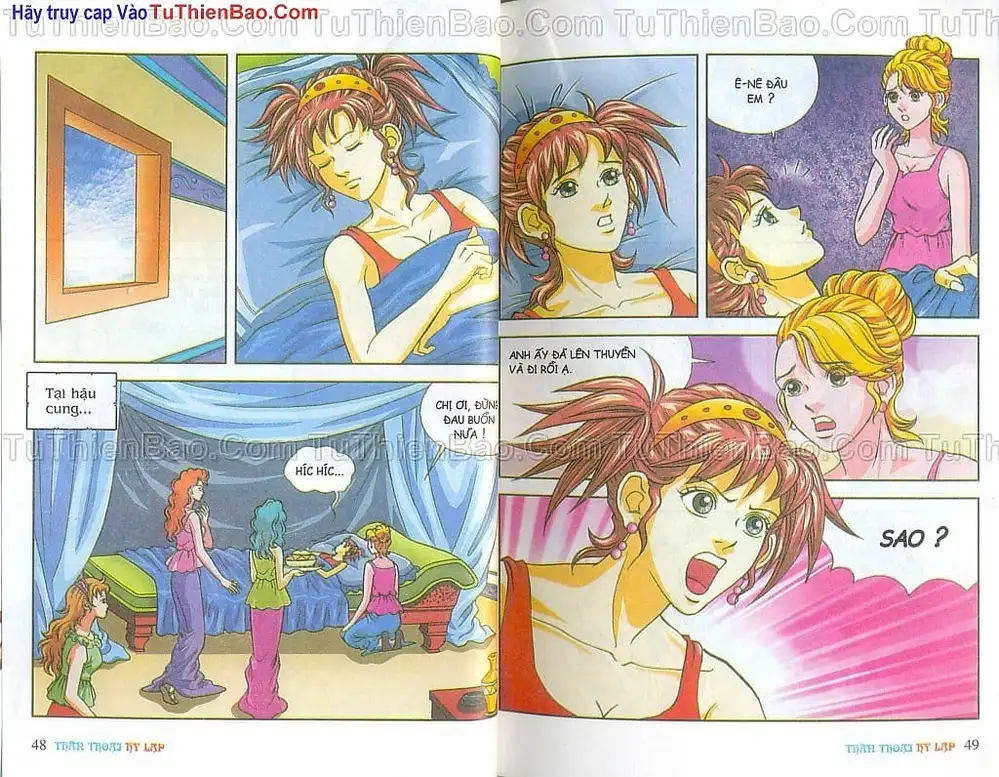 Truyện Tranh Thần Thoại Hy Lạp - Nguồn Gốc Các Vị Thần trang 3